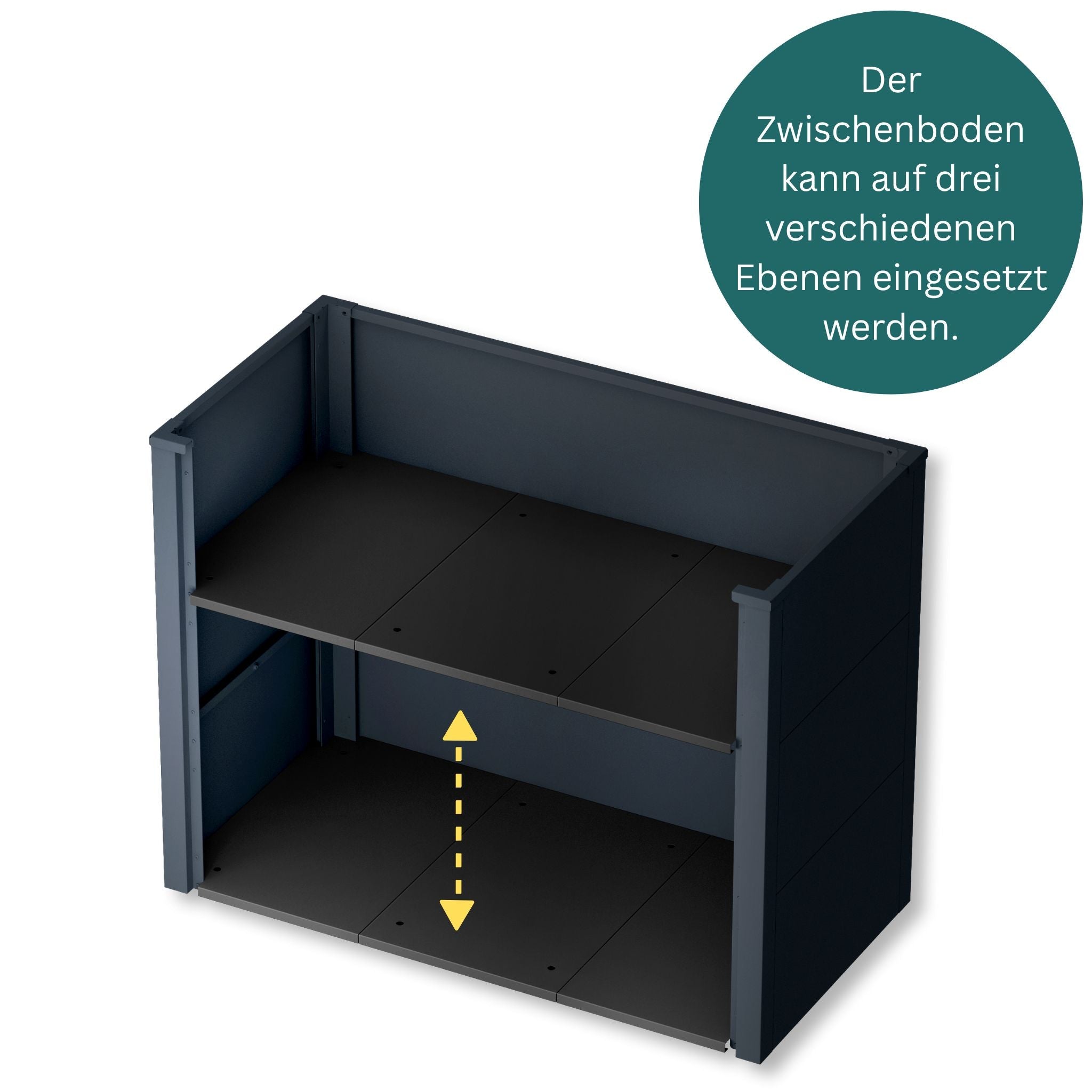 Metzler Zwischenboden für Hochbeete mit den Maßen 100 x 50 x 77 cm