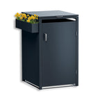 Metzler Blumenkasten für Metzler Mülltonnenbox | RAL 7016 Anthrazit