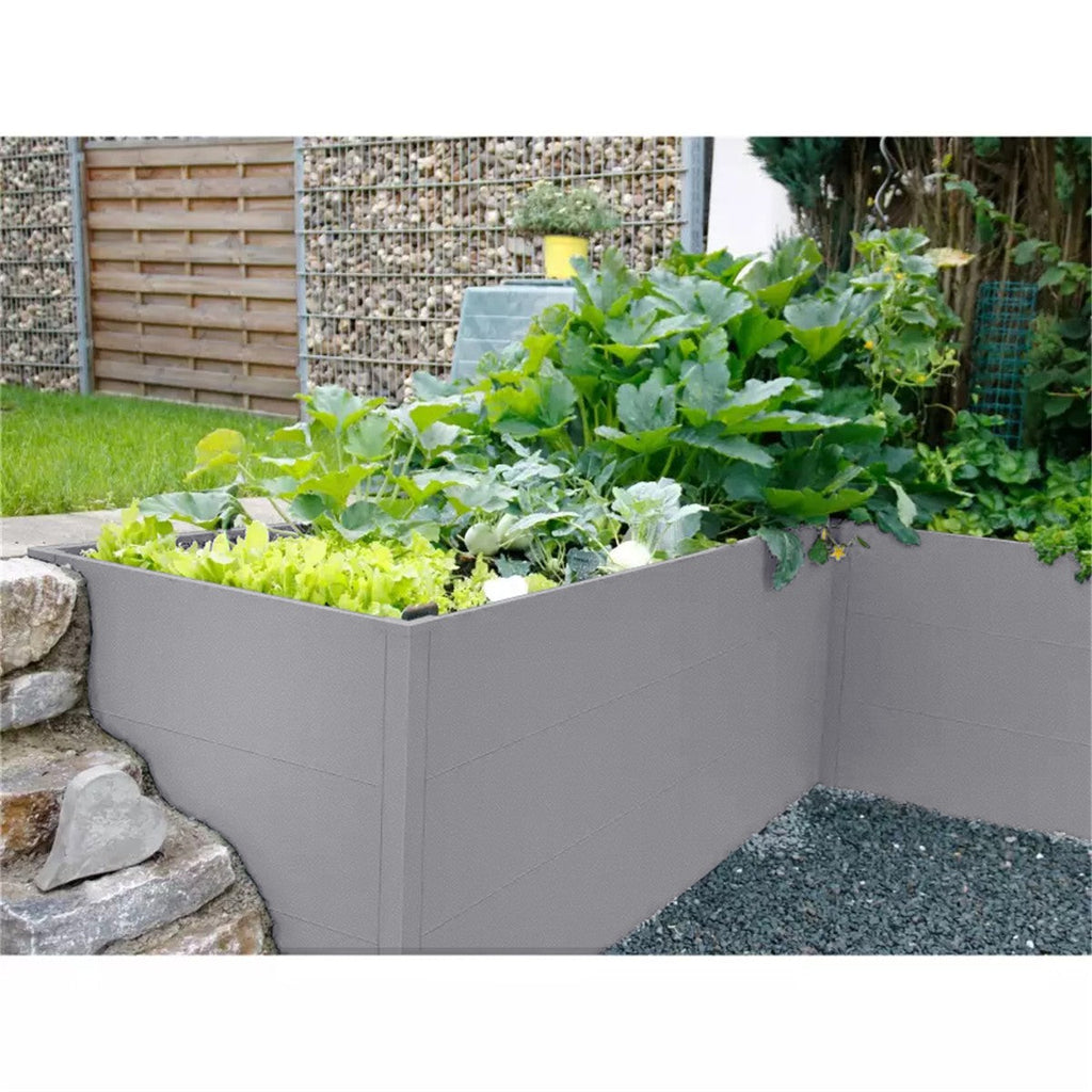Metzler Hochbeet L für den Garten | Pulverbeschichtet | 150 x 75 x 77 cm