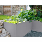 Metzler Hochbeet L für den Garten | Pulverbeschichtet | 150 x 75 x 77 cm