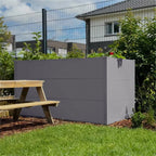 Metzler Hochbeet L für den Garten | Pulverbeschichtet | 150 x 75 x 77 cm