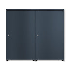 Metzler Mülltonnenbox | 2er | 240l | aus Aluminium | rostfrei & massiv