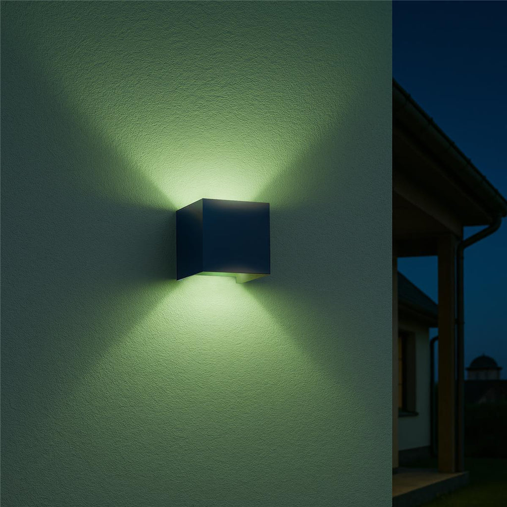 Up-Down-Light Cube | Smart | Wandleuchte | LED RGB+Warmweiß