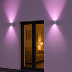 Up-Down-Light Cube | Smart | Wandleuchte | LED RGB+Warmweiß