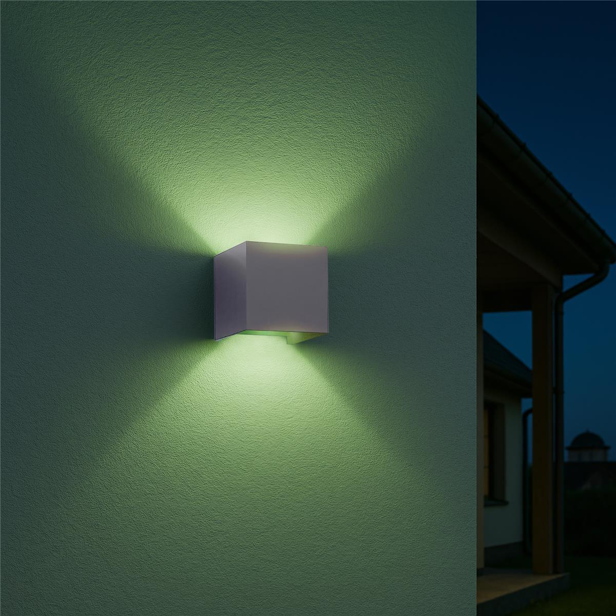 Up-Down-Light Cube | Smart | Wandleuchte | LED RGB+Warmweiß