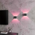 Up-Down-Light Cube | Smart | Wandleuchte | LED RGB+Warmweiß