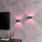 Up-Down-Light Cube | Smart | Wandleuchte | LED RGB+Warmweiß