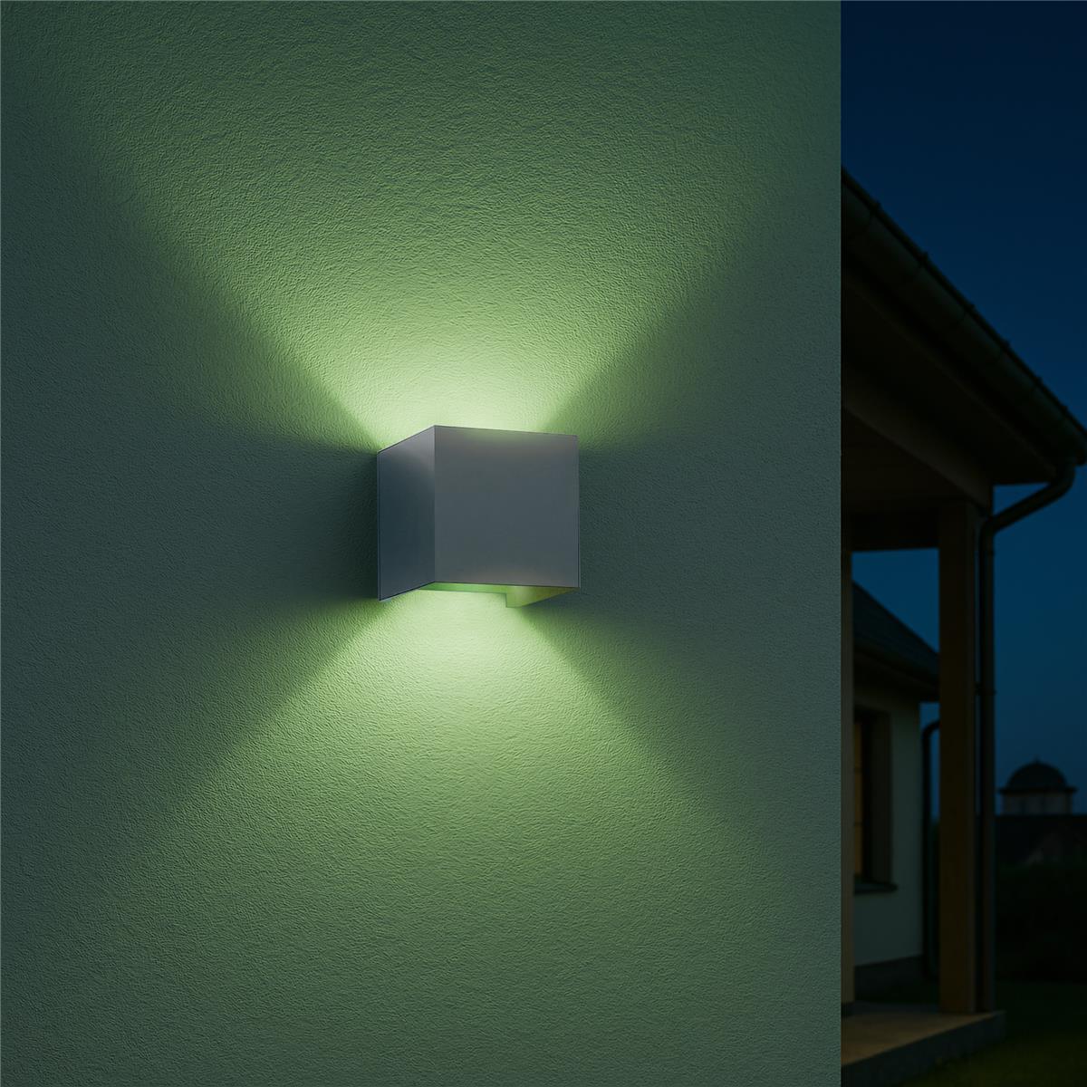 Up-Down-Light Cube | Smart | Wandleuchte | LED RGB+Warmweiß
