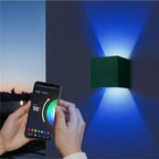 Up-Down-Light Cube | Smart | Wandleuchte | LED RGB+Warmweiß