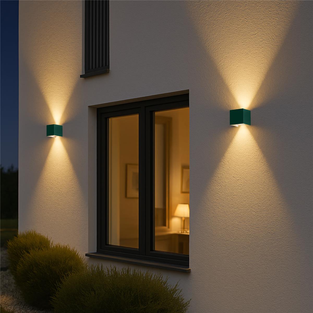 Up-Down-Light Cube | Smart | Wandleuchte | LED RGB+Warmweiß