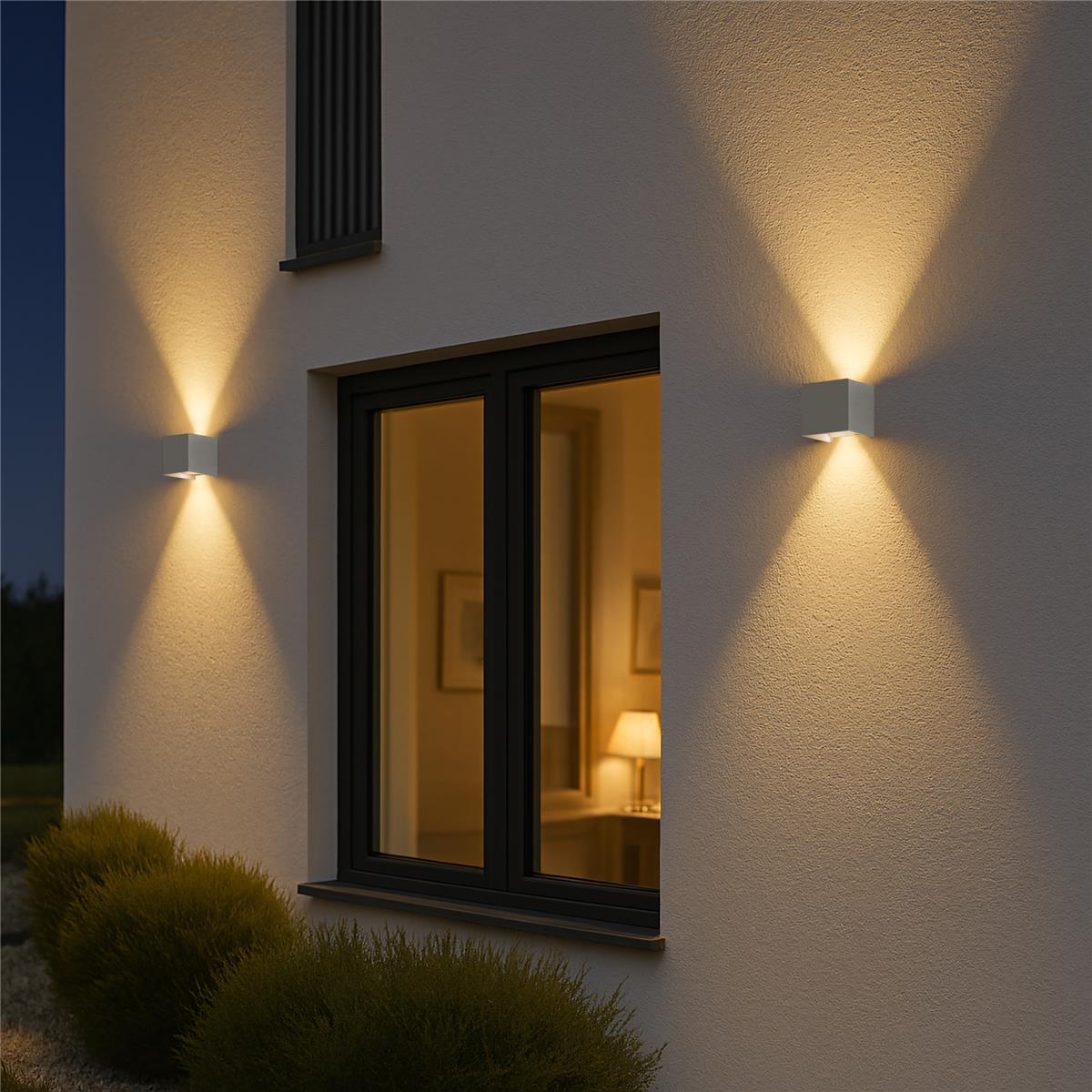 Up-Down-Light Cube | Smart | Wandleuchte | LED RGB+Warmweiß