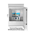 Metzler Briefkasten aus hochwertigem Stahl pulverbeschichtet | Lepo