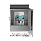 Metzler Briefkasten aus hochwertigem Stahl pulverbeschichtet | Lepo
