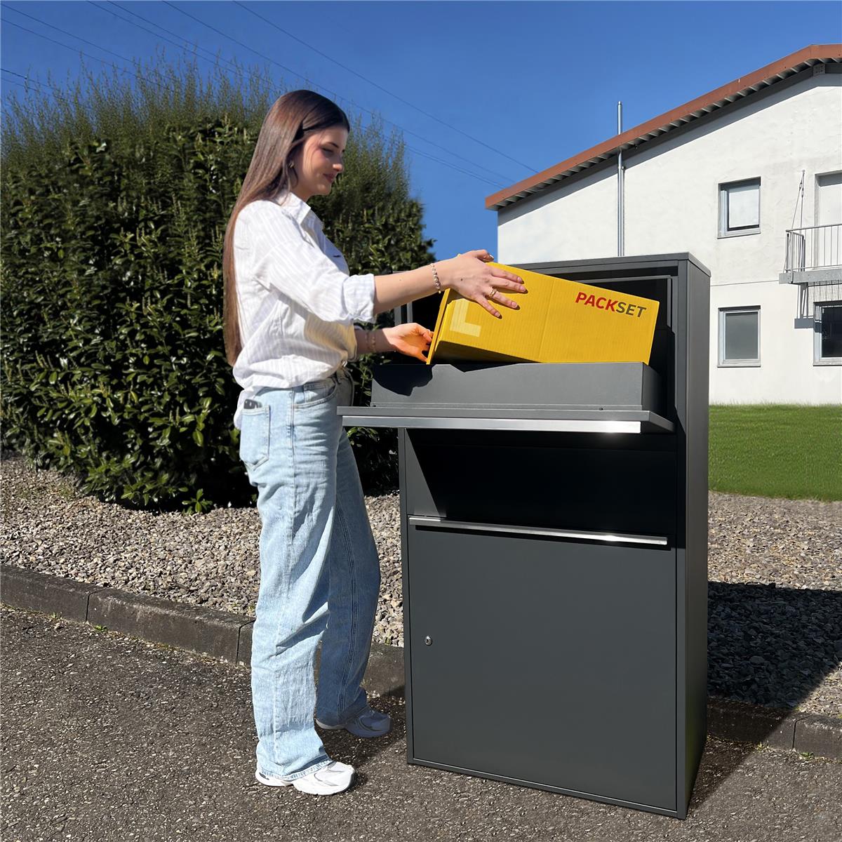 Metzler Paketbox XL | Paketkasten rostfrei | Bispo Max