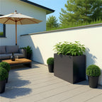 Metzler Hochbeet M für den Garten | Pulverbeschichtet | 100 x 50 x 77 cm