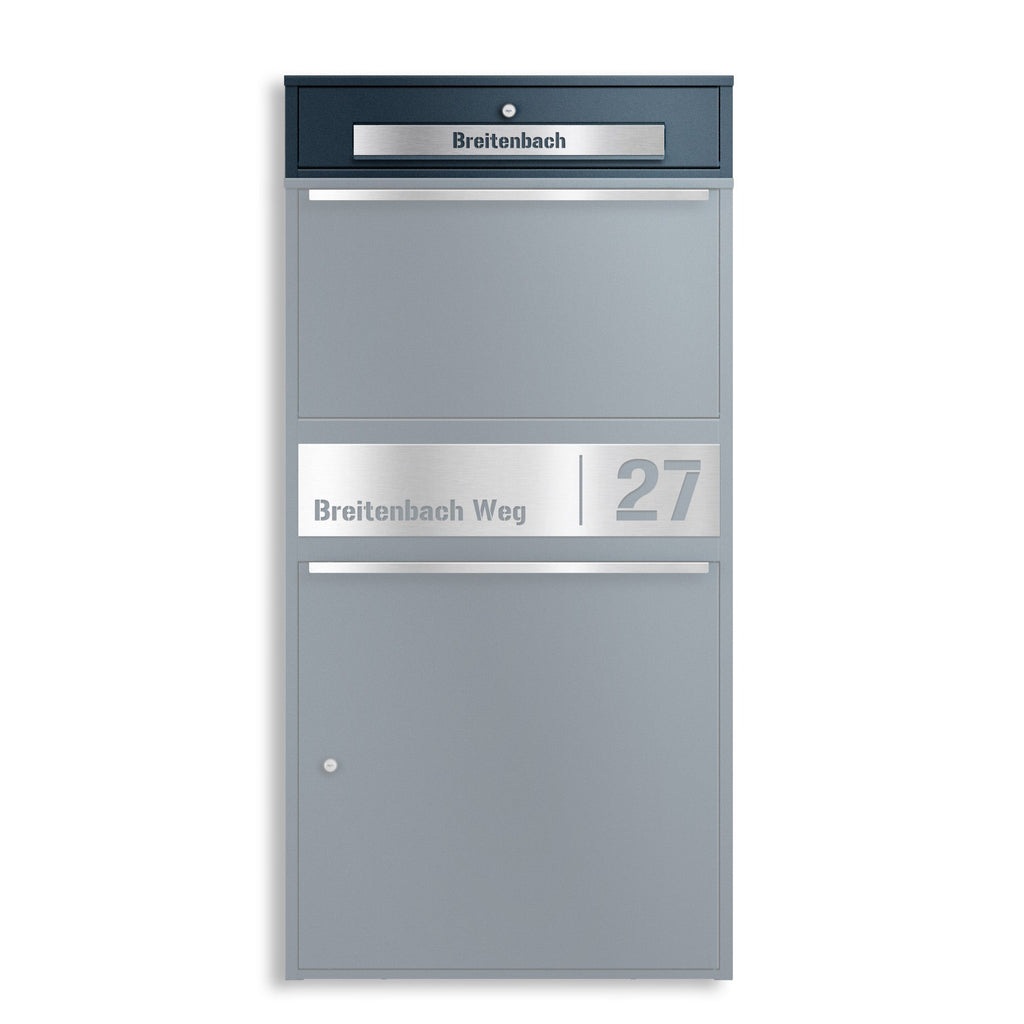 Metzler Brieffach für Ihre Paketbox | personalisiert mit Gravur |  für Modellreihe Bispo Max 2