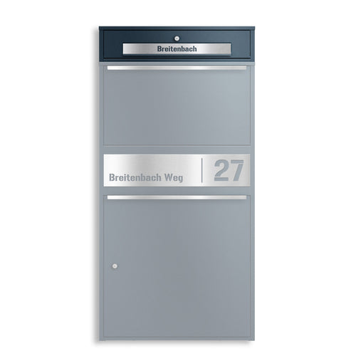 Metzler Brieffach für Ihre Paketbox | personalisiert mit Gravur |  für Modellreihe Bispo Max 2