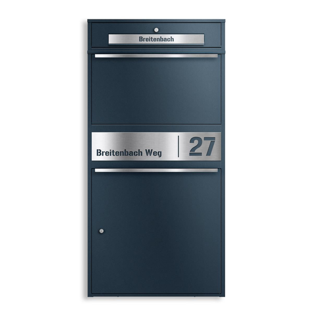 Metzler Brieffach für Ihre Paketbox | personalisiert mit Gravur |  für Modellreihe Bispo Max 2