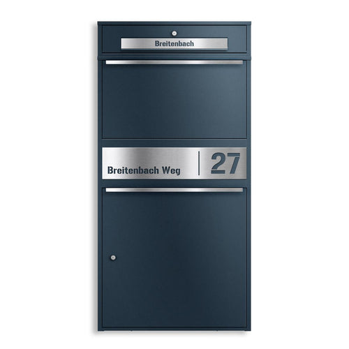 Metzler Brieffach für Ihre Paketbox | personalisiert mit Gravur |  für Modellreihe Bispo Max 2