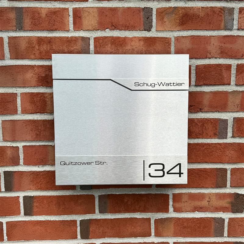 Metzler Briefkasten aus hochwertigem Stahl | Siebert