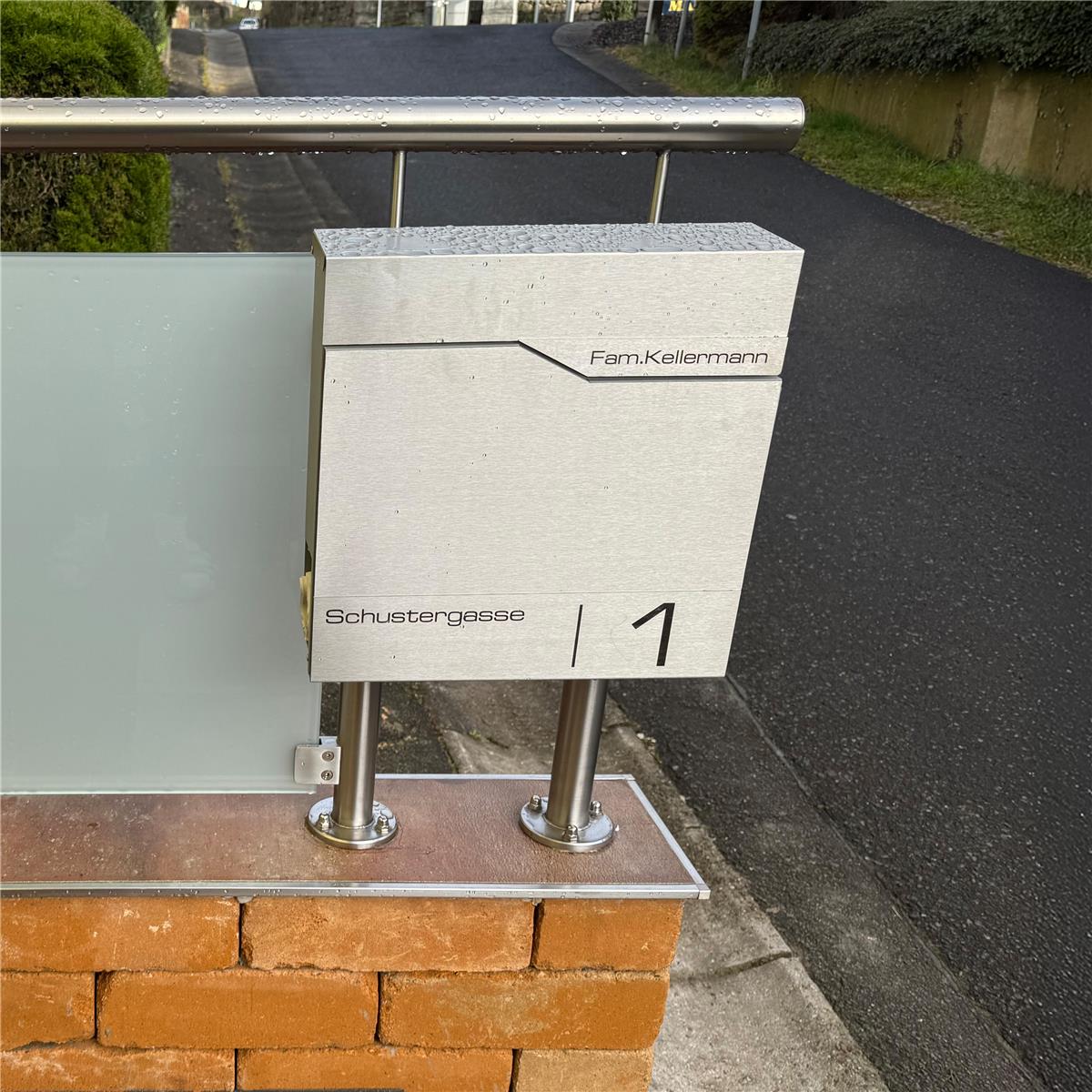 Metzler Briefkasten aus hochwertigem Stahl | Siebert