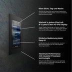 Metzler Türsprechanlage mit Kamera | Gesichtserkennung | Touch-Display | Live-HD-Video | Ein- und Mehrfamilien | SDM10X