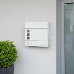 Metzler Briefkasten hochwertiger Stahl Sichtfenster | Cube