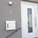 Metzler Briefkasten hochwertiger Stahl Sichtfenster | Cube