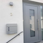 Metzler Briefkasten hochwertiger Stahl Sichtfenster | Cube