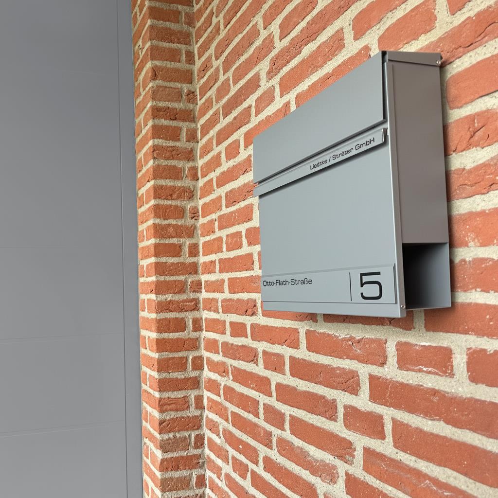 Metzler Briefkasten mit Lasergravur | Hermann