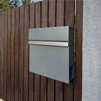 Metzler Briefkasten pulverbeschichtet | Lasergravur | Stelio