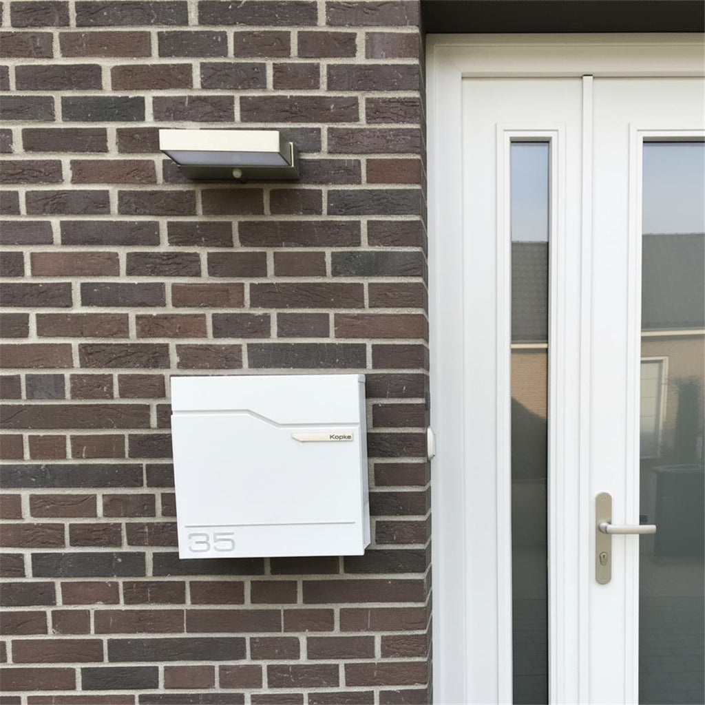 Metzler Briefkasten austauschbares Namensschild | Hoffmann