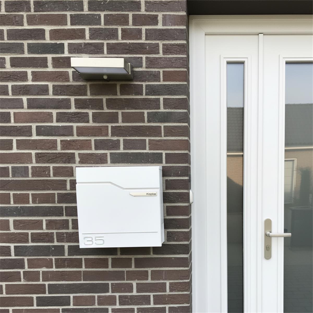 Metzler Briefkasten austauschbares Namensschild | Hoffmann