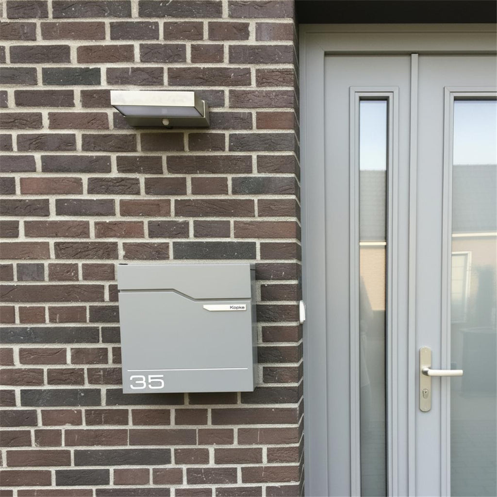 Metzler Briefkasten austauschbares Namensschild | Hoffmann