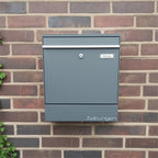 Metzler Briefkasten mit Zeitungsfach | RAL7016 Anthrazitgrau | BK212-RE-ZF