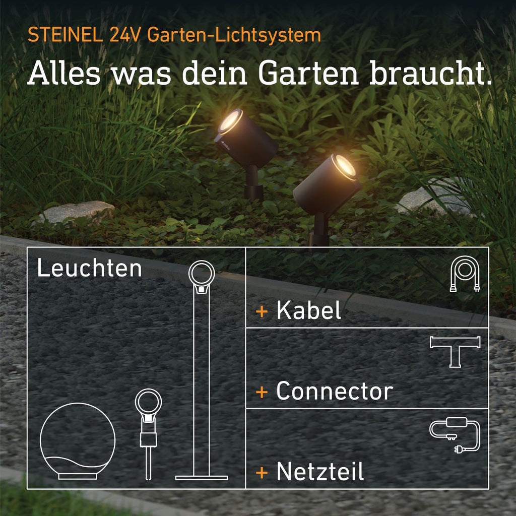 T-Verbinder | 24V Garten-Lichtsystem | Zubehör