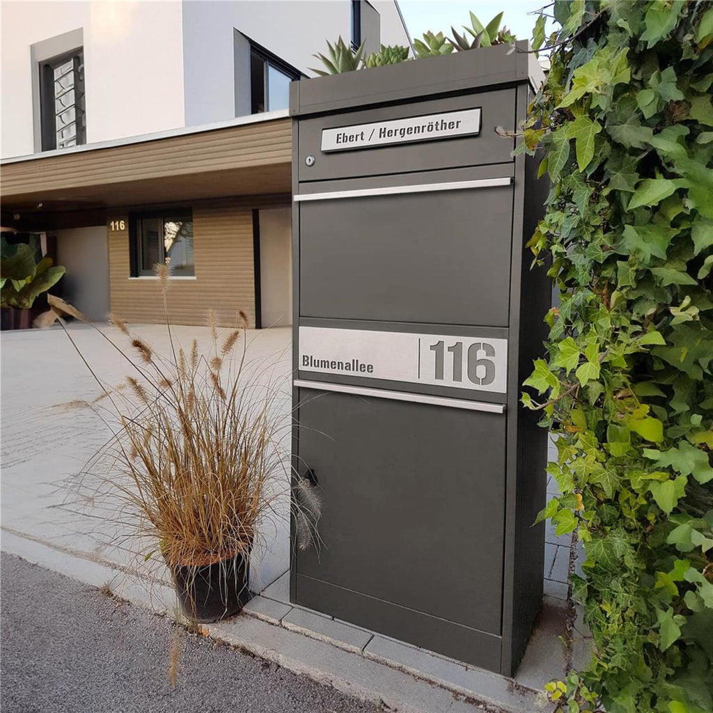 Metzler Pflanzdach für Paketbox | Dachbegrünung für Paketbriefkasten | für Modellreihe Bispo