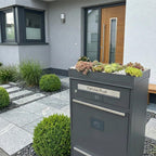 Metzler Pflanzdach für Paketbox | Dachbegrünung für Paketbriefkasten | für Modellreihe Bispo