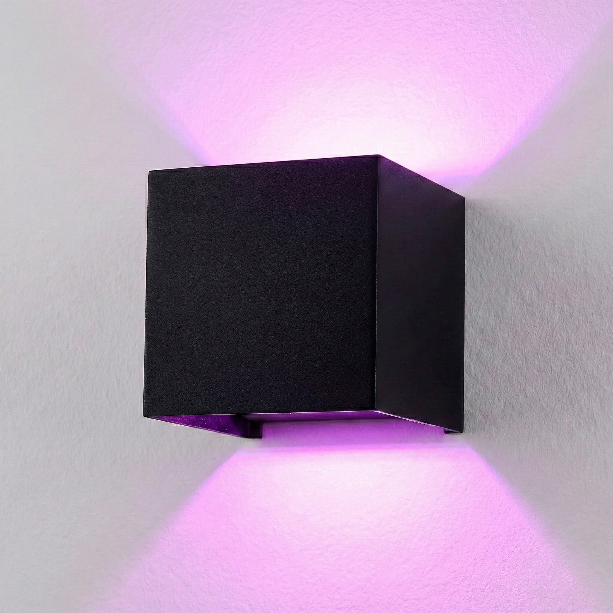 Metzler Up-Down-Light | RGBW | Dimmbar | App-Steuerung | 6,5 W LED Smart-Wandleuchte | Lumic Smart