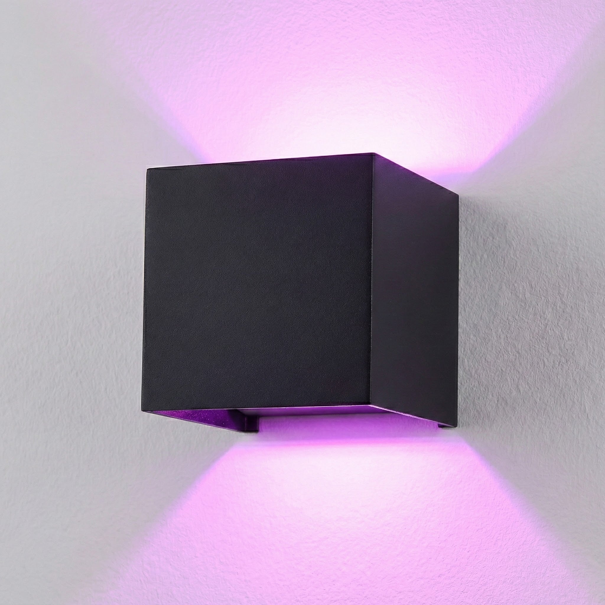 Metzler Up-Down-Light | RGBW | Dimmbar | App-Steuerung | 6,5 W LED Smart-Wandleuchte | Lumic Smart
