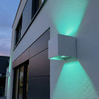Metzler Up-Down-Light | RGBW | Dimmbar | App-Steuerung | 6,5 W LED Smart-Wandleuchte | Lumic Smart