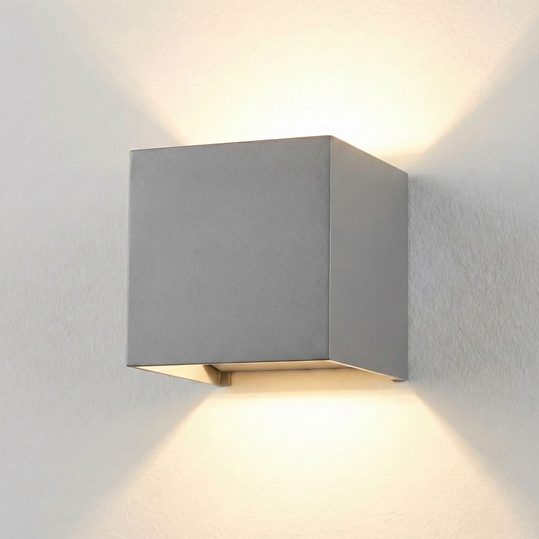 Metzler LED Wandleuchte Up-Down-Light | 6 Watt | LED 3000K Warmweiß | Lumic