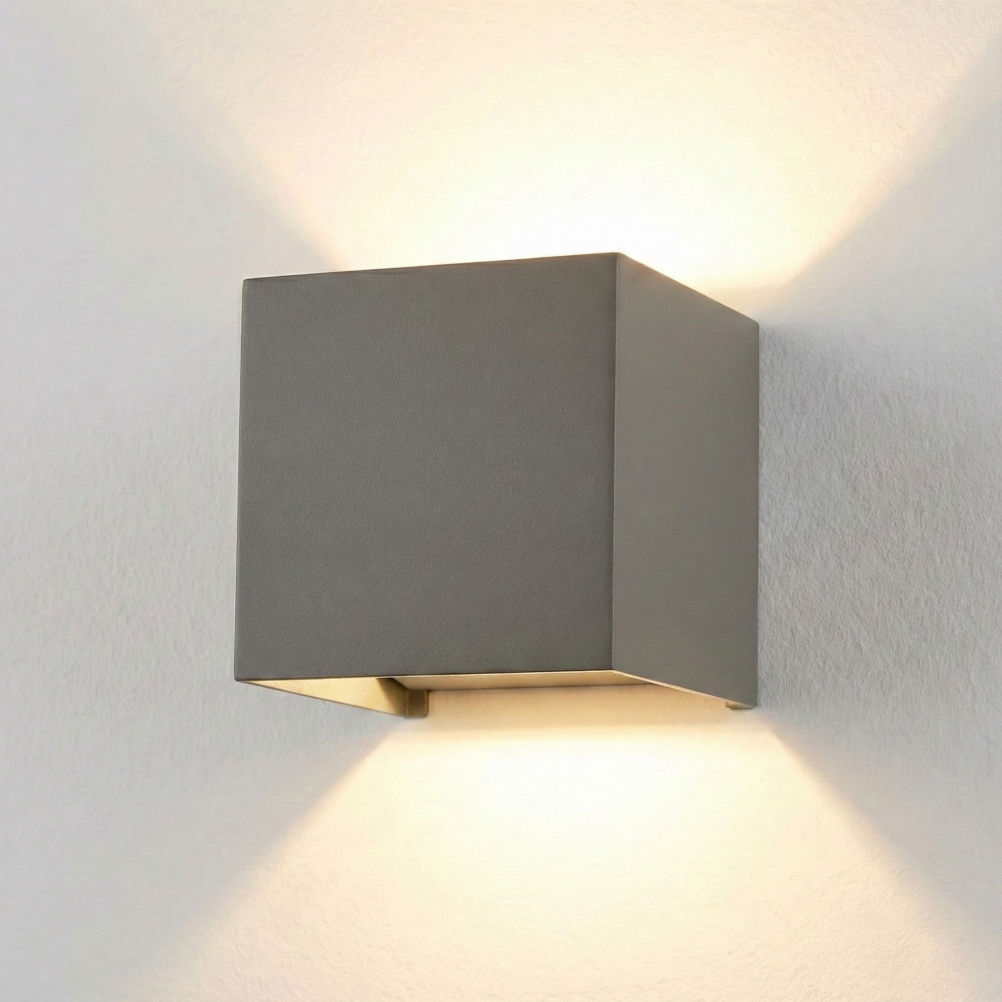 Metzler LED Wandleuchte Up-Down-Light | 6 Watt | LED 3000K Warmweiß | Lumic