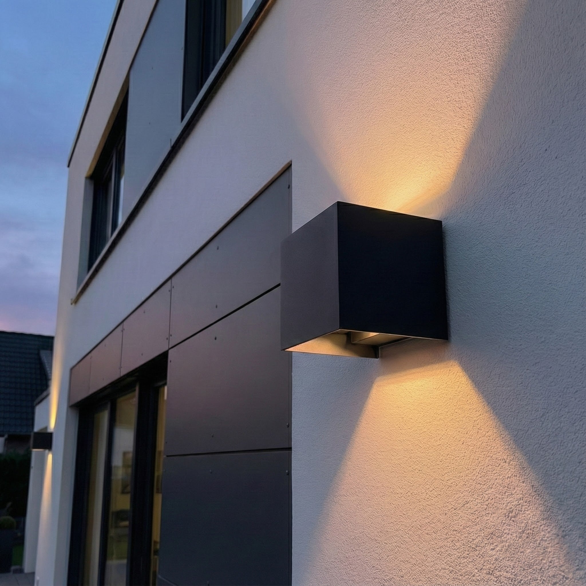 Metzler LED Wandleuchte Up-Down-Light | 6 Watt | LED 3000K Warmweiß | Lumic