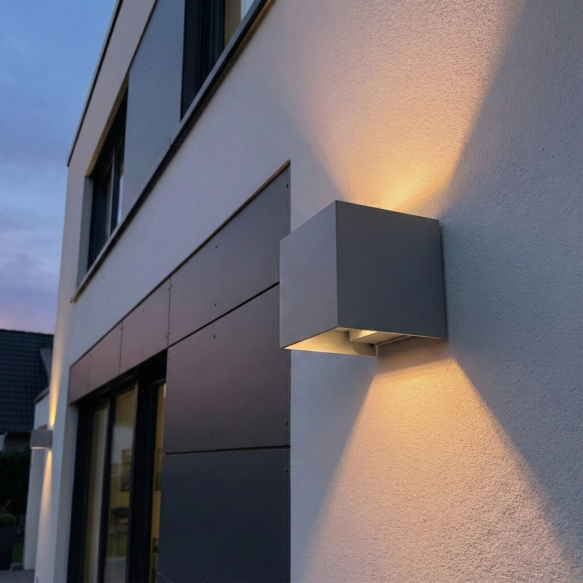 Metzler LED Wandleuchte Up-Down-Light | 6 Watt | LED 3000K Warmweiß | Lumic