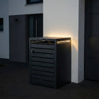 Metzler Indirekte LED-Beleuchtung für Mülltonnenboxen