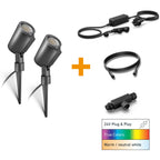 LED Gartenstrahler | Spot Garden C | 24V Garten-Lichtsystem | Bluetooth | Starter-Set