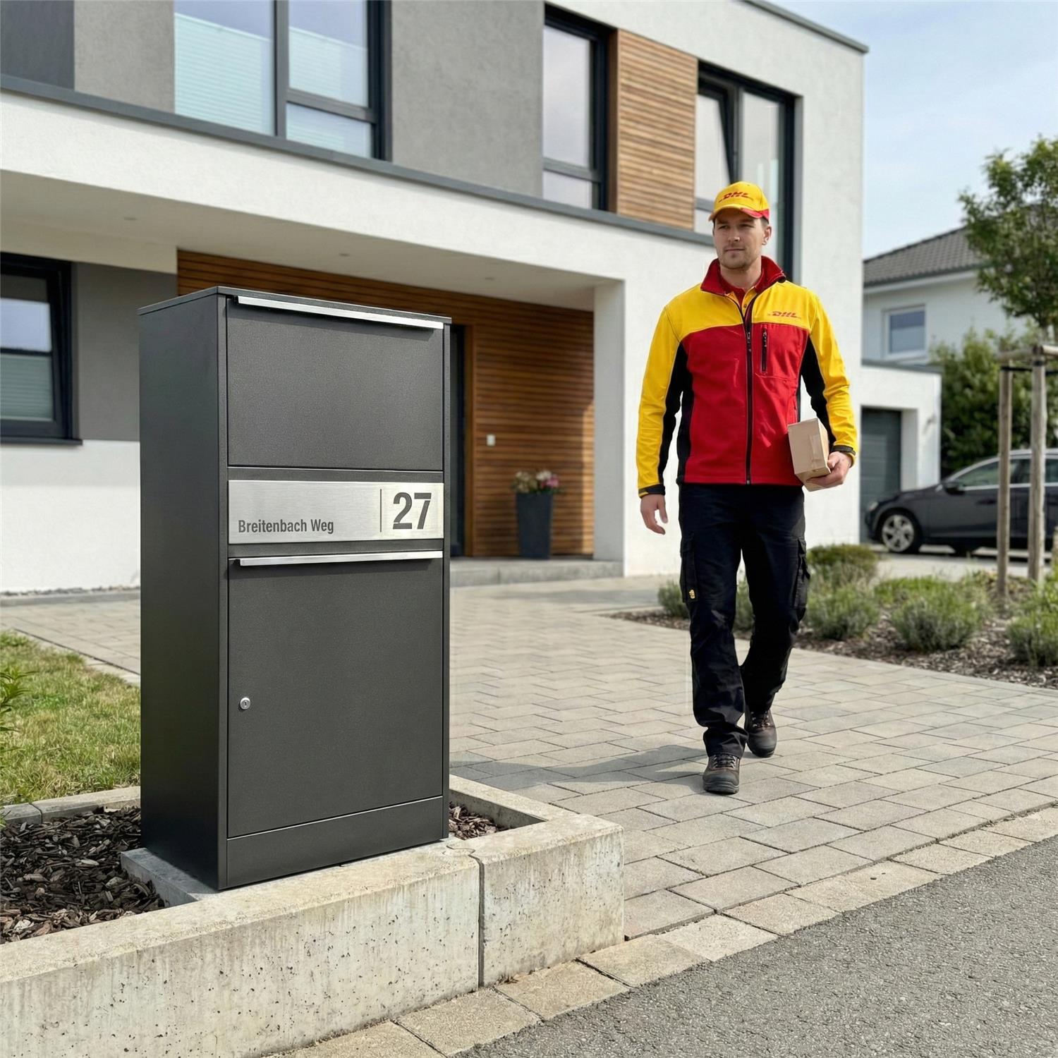 Metzler Paketbox | personalisiert mit Gravur | rostfrei | Bispo 2