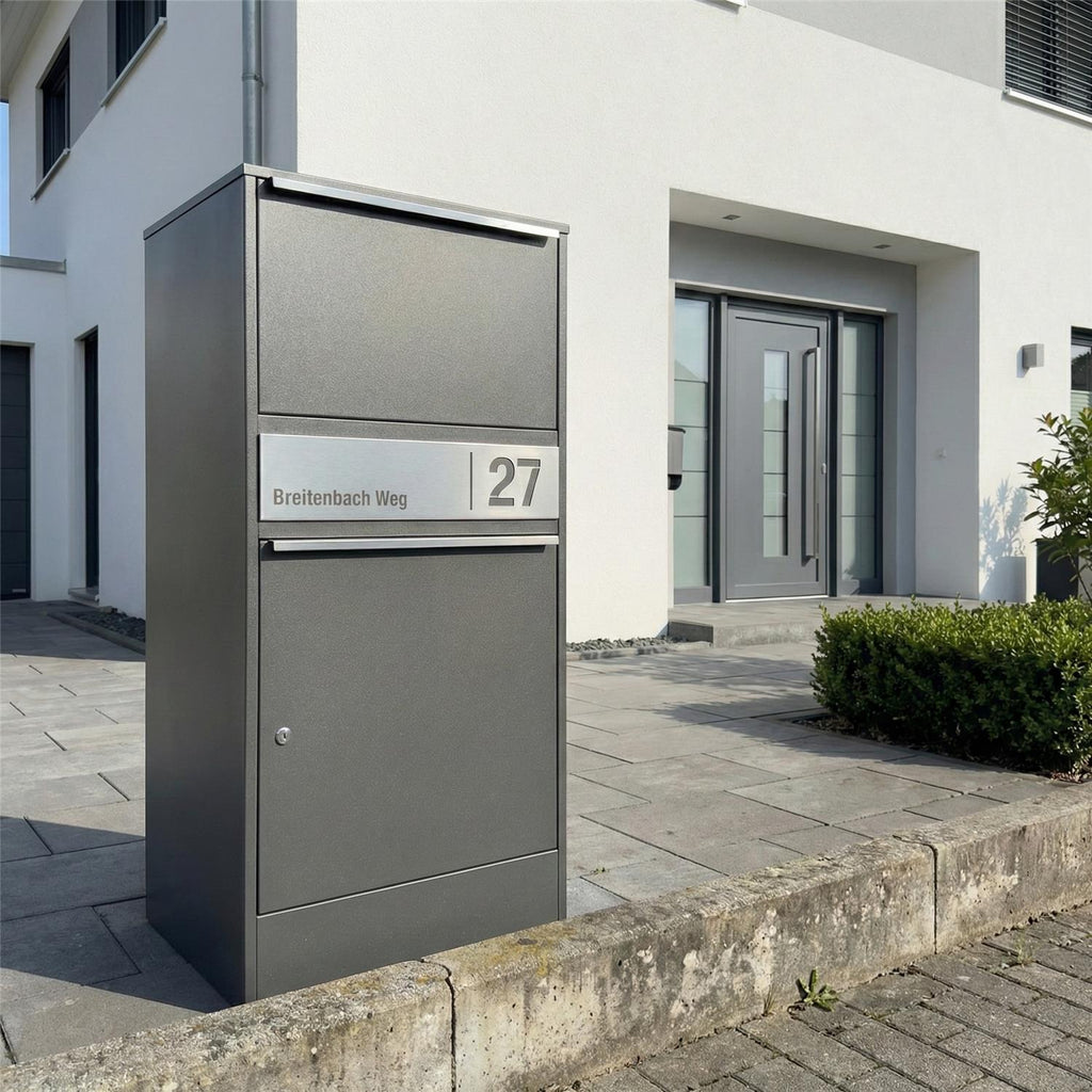 Metzler Paketbox | personalisiert mit Gravur | rostfrei | Bispo 2