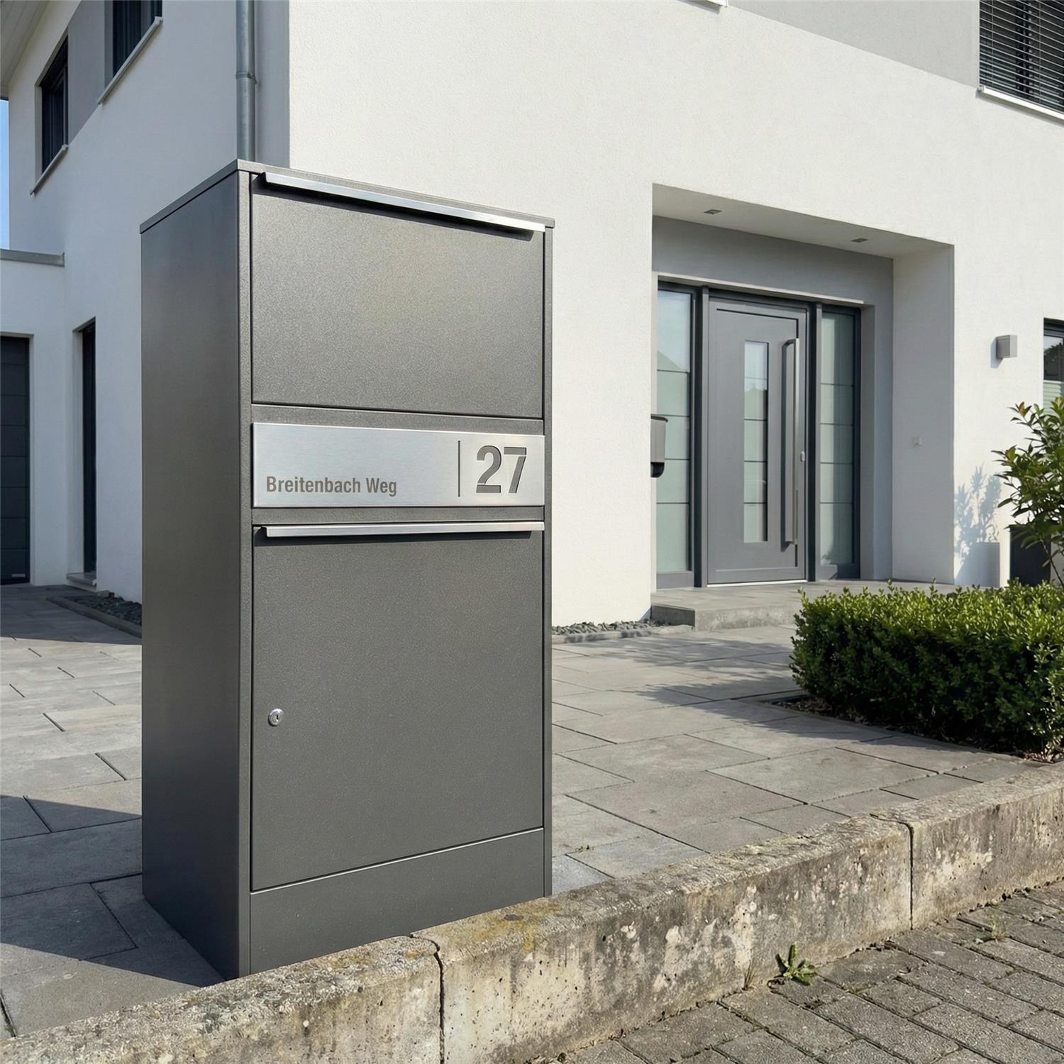 Metzler Paketbox | personalisiert mit Gravur | rostfrei | Bispo 2